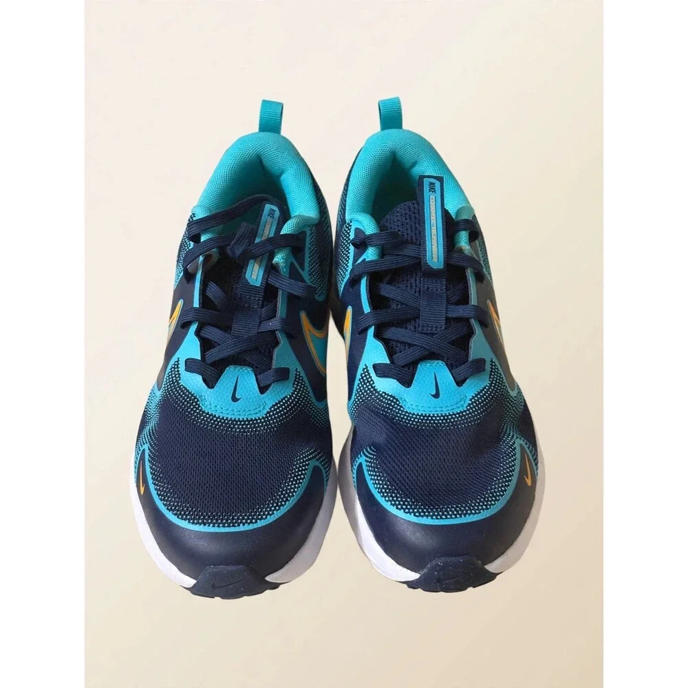 Nike Cosmic Runner Kids Shoes 6.5Y Womens 8 Blue Teal Orange NWOT